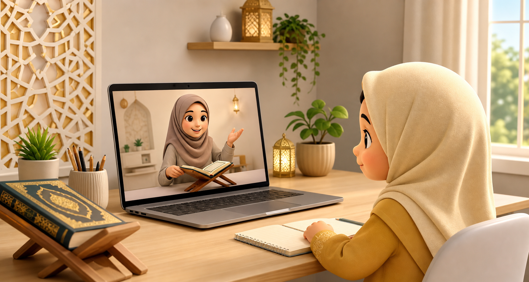 Female Quran Teachers UK online Quran lesson for a child